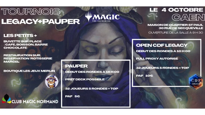Legacy Mensuel @ CMN (Caen)
